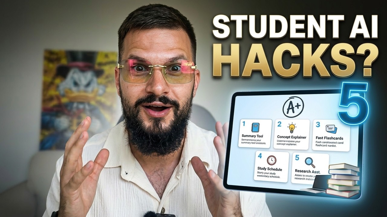 5 AI Study Hacks Every Student Needs to Know in 2026 (Free Tools) - YouTube