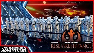 Star Wars: Rise of the Resistance - COMPLETE RIDE EXPERIENCE! - Disneyland