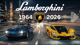 The Ultimate Lamborghini Evolution (1964-2026) | Mechanical Metamorphosis 🔥 (Vol. 2)