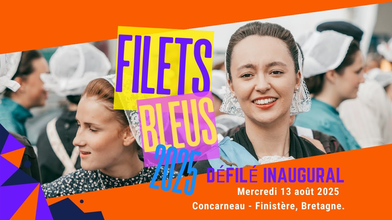 Défilé inaugural du festival des Filets Bleus 2025