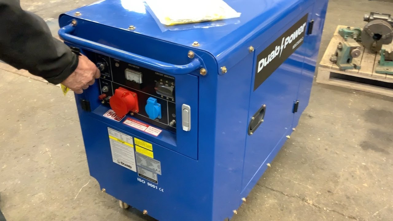 Köp Elverk Duab Power MDG7500S-3 7.5 kVA på Klaravik