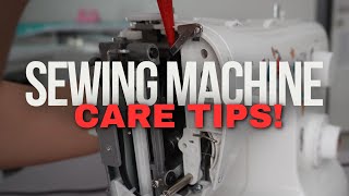 Keep Your Sewing Machine Running Smoothly: Cleaning & Oil Guide
