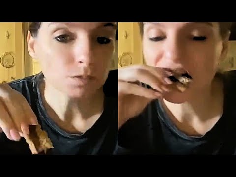 Original Lady Eating Toast On Food Stamps viral tiktok