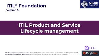The ITIL Service Value Chain and Lifecycle | Free ITIL Foundation (Version 5) Lesson