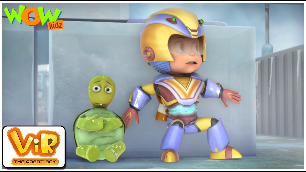 Vir The Robot Boy  Hindi Cartoon For Kids  The Turtle Alien Animated Series Wow Kidz