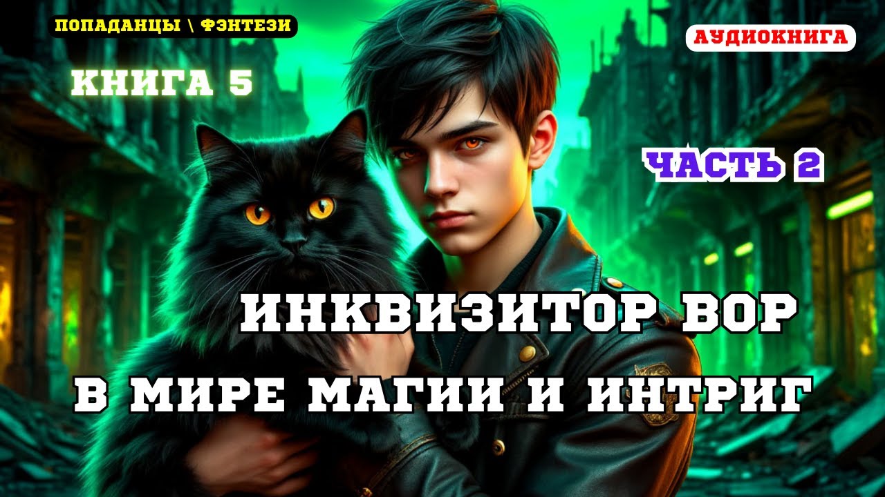 Аудиокнига фэнтези Одна ошибка, перерождение, и теперь я —  вор (Книга 5 Часть 2)
