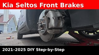 2021-2025 Kia Seltos Front Brakes Replacement