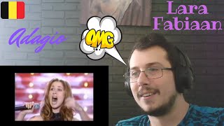 Italian guy reacting to Lara Fabian - Adagio (Italian Version Live at Vivement Dimanche) REACTION