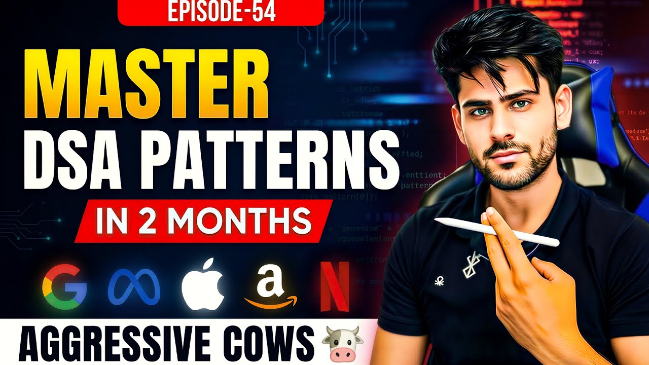 Best Explanation of Aggressive Cows Leetcode | Binary Search DSA Pattern