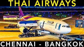 Download lagu ✈️ Flying THAI AIRWAYS 🇹🇭 Airbus A330-300 Chennai - Bangkok | TRIP REPORT