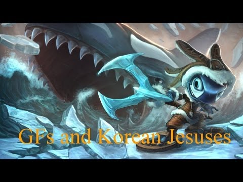Alvin's Girlfriend and Korean Jesus [League of legends let's play]