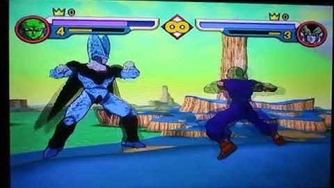 Dragon Ball Z Budokai 2(Gamecube)-Piccolo vs Cell II