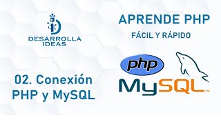 Curso PHP Como hecer conexion a  la Base de Datos con Mysql y PHP | Conectar PHP con Mysql Video 2