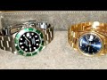 Rolex 2 piece watch collection