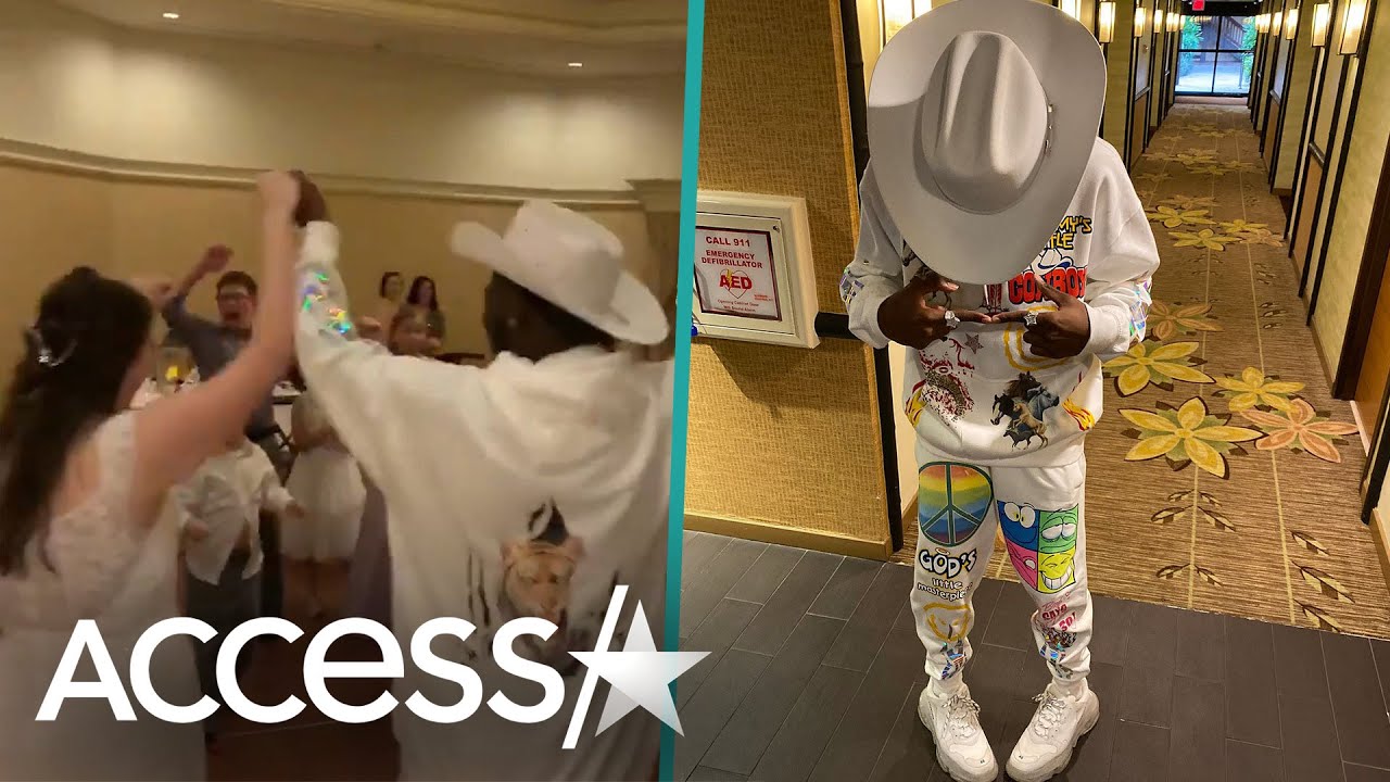 Lil Nas X Shocks Newlyweds By Crashing Their Disney World Wedding