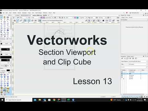 Vectorworks 13, Section