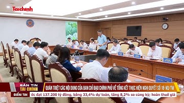 Quán triệt các nội dung của Ban Chỉ đạo Chính phủ về tổng kết thực hiện Nghị quyết số 18-NQ/TW