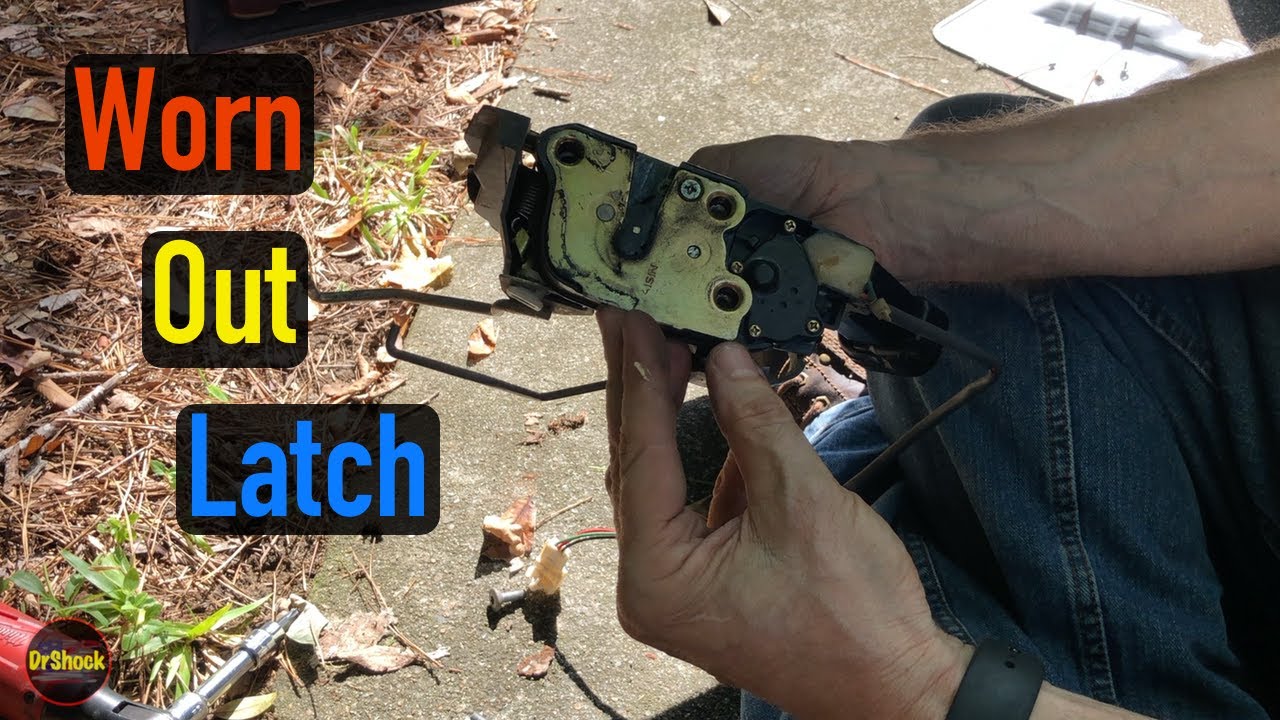 1997 - 2001 Toyota Camry Front Door Won't Open ~ Worn Lock Latch