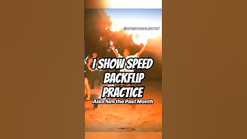 I show speed 🏆 Practise Backflips for the World Record #shorts #ishowspeed