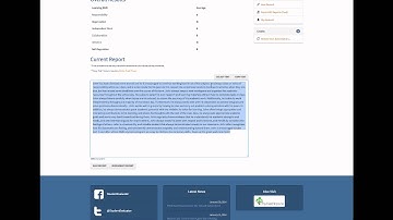 Report Card Comment Instructional Video for Student Evaluator