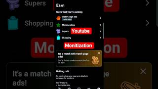 Youtube #youtube #youtubemonetization #monitization #adsense #googleadsense #shorts #youtubechannel