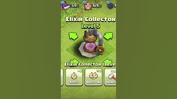 Clash of Clans elixir upgrade from level 1 to level 16 (max) #clashofclans #maxupgrade #coc #gaming