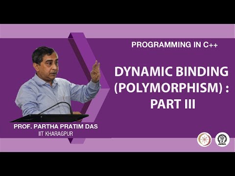 Dynamic Binding (Polymorphism)Part III (Lecture 43)