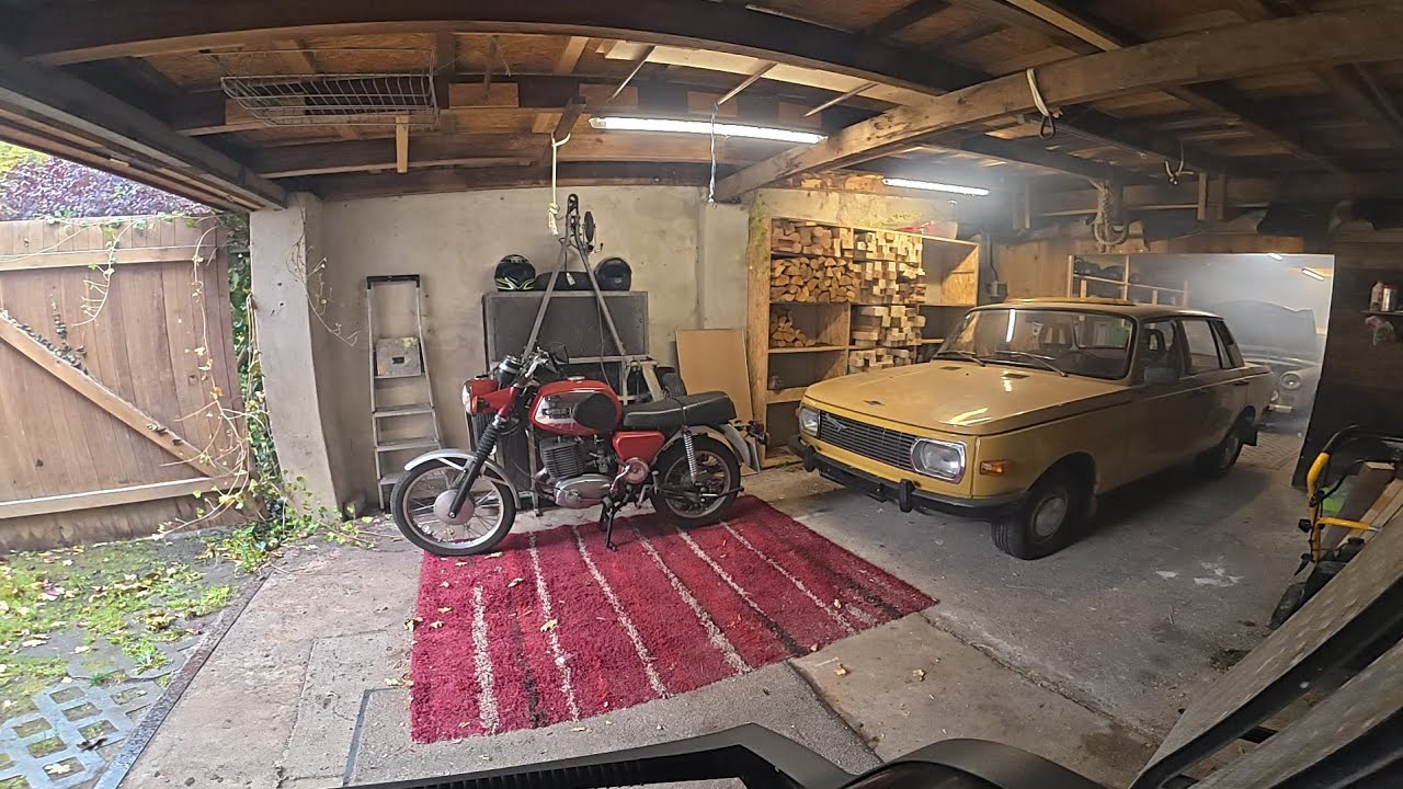 Läuft der Wartburg 353 eigentlich noch? Motorstartversuch