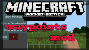 waypoints mod - Minecraft Pocket Edition 0.10.X [DESCARGA]