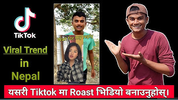 How to make Roast & Reply Video On Tiktok in Nepali & Maithili