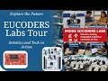 Inside EUCODERS Labs | Robotics, Embedded Systems &amp; Machine Learning , Coding Club &amp; Lab Tour 💻🤖