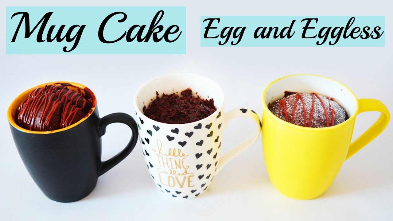Mug Cake - Tried and Tested (Egg and Eggless)