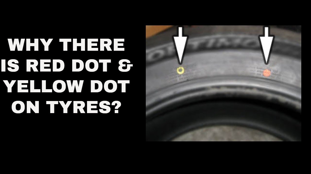 Frugtgrøntsager kobling Gentage sig RED AND YELLOW DOT ON TYRES - YouTube