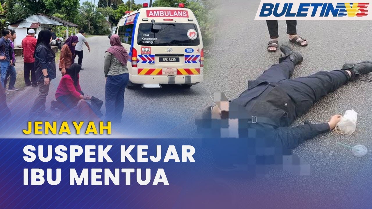 JENAYAH | Anggota Polis Parah Dilanggar Kereta Suspek