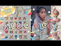 Making Flowercat Merch Process! 🌼 | STUDIO VLOG | Embroidery n Keychains! | Tiffany Weng