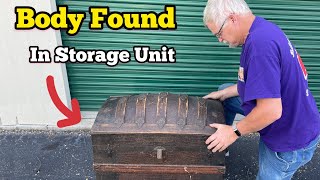 Body Found In Storage Unit! We Won An Abandoned Storage Unit Online! Storage Wars