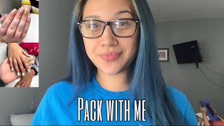 GRWM TO GO ON A FAMILY TRIP TO TEXAS | HAIR | NAILS | CLOTHES | Andrea Martinez