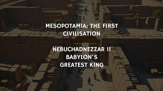 14/25 Ancient Mesopotamia | Nebuchadnezzar II: Babylon's Greatest King | The First Civilisation