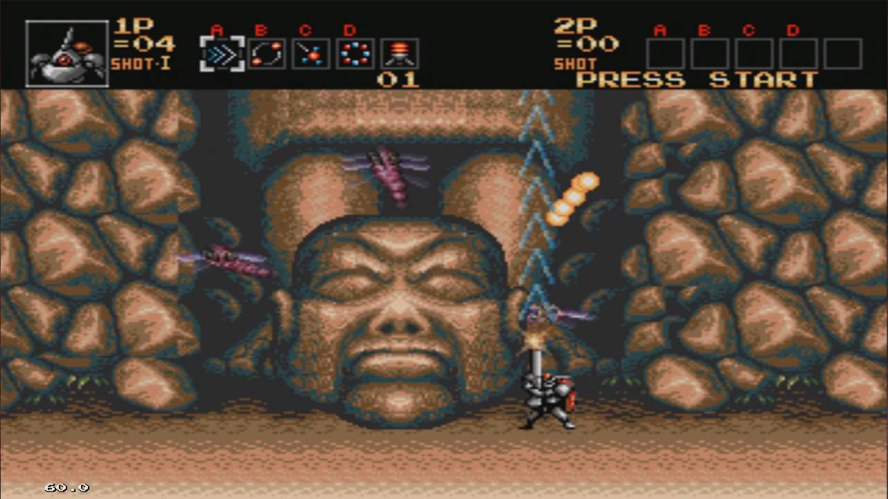 Contra Hard Corps (Gameplay) & [Speedrun] No Cheats Only Keyboard Final 5-D