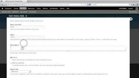 Drupal Tutorial - Managing Menus / Navigation by EDUCO Web Design