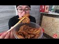 【阿星探店】陕西最好吃的麻辣鸡，鸡头1元一个，浇上秘制红油吃一盆不过瘾
