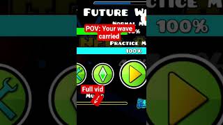 and ship carried #geometrydash