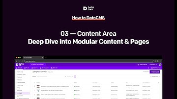 Chapter 3 - Headless Content Management - Deep Dive into Page Building and Modular Content