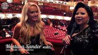 ART IN FUSION TV_ interview with artist Montana Sandor _ Ballet Icons Gala London