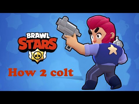 Check Out My Guns How 2 Colt Brawl Stars Youtube - pistola do colt brawl stars