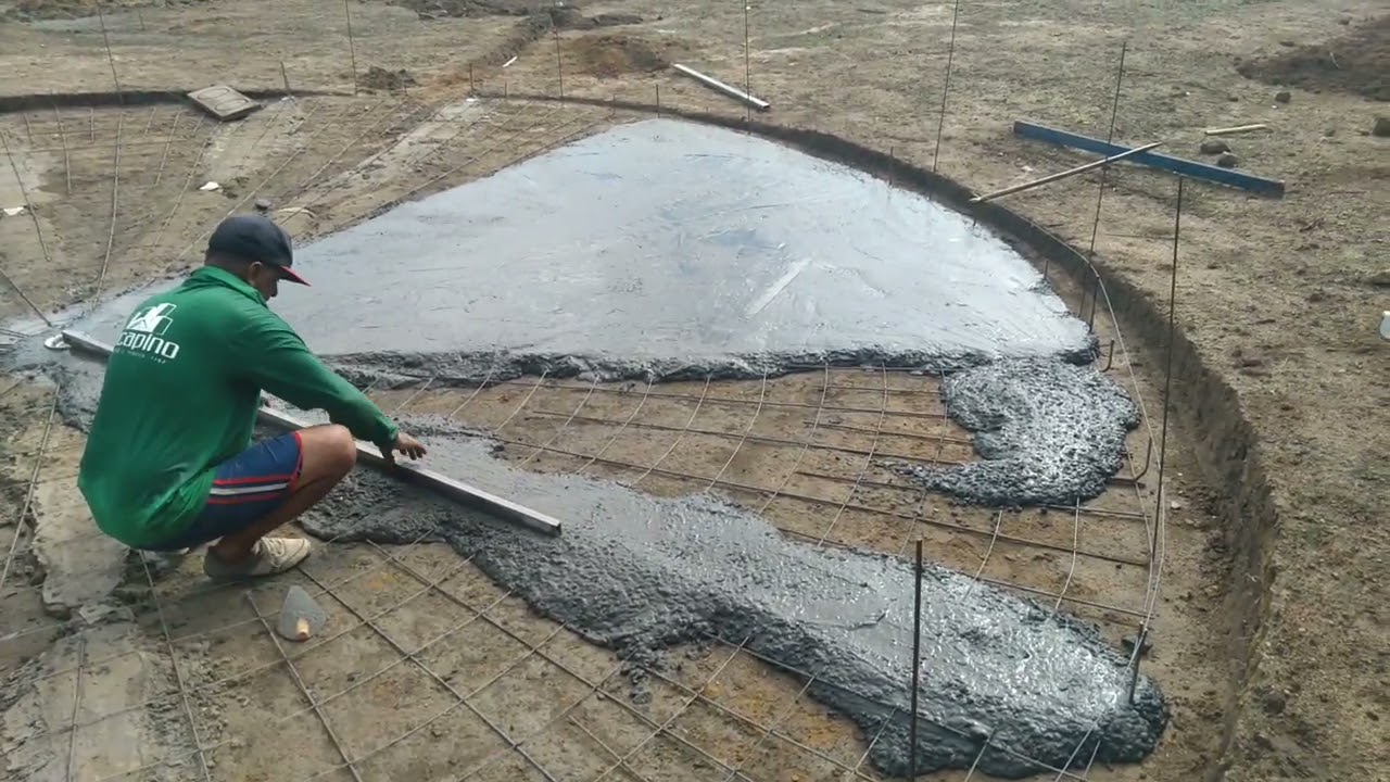 Fundo do Tanque de Ferrocimento Concluído!!!!