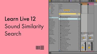 Learn Live 12: Sound Similarity Search by Ableton 7,144 views 2 months ago 2 minutes, 43 seconds