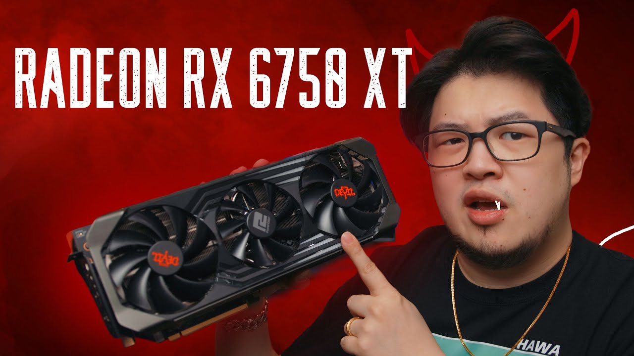  PowerColor Red Devil AMD Radeon RX 6750 XT Graphics Card with  12GB GDDR6 Memory : Electronics