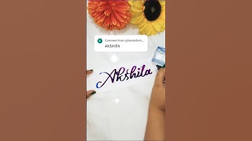 Akshita❤️ #calligraphy #art #shorts #youtubeshorts #viral #video #shortsfeed #trending #song #foryou