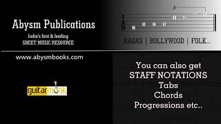 Sheet Music - Raga Ahir Bhairav | Indian Classical Ragas Notation | Tabs, Leads, Staff Notation